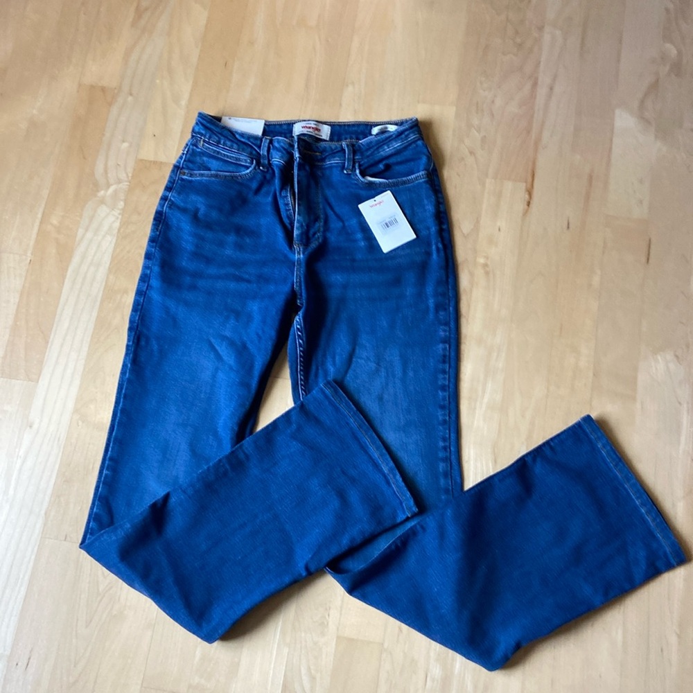 Wrangler high rise bold boot cut jeans 6